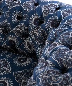 Rose & Thorn Mind The Gap Linen Fabrics, Ajrak Linen