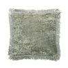 Cozy Living Cushions - CAROLINE VELVET FRINGED SEAGRASS 2 Cozy Living Cushions - CAROLINE VELVET FRINGED SEAGRASS