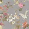 BN Fiore Heron Print Wallpaper Dove Rose & Thorn