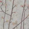 BN Van Gogh Wallpaper Flowering Plum Orchid Grey