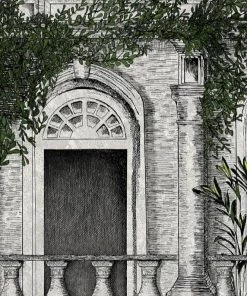 Brand Mckenzie The Architecture Wallpaper, Architecture Green Les Jardins Royaux