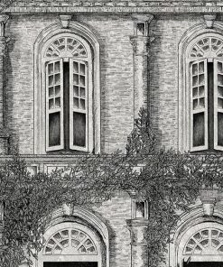 Brand Mckenzie The Architecture Wallpaper, Architecture Grey Les Jardins Royaux