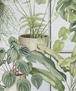 Brand Mckenzie The Green House Wallpaper, Sky Blue Memphis To Miami