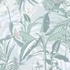 Brand Mckenzie The Tropics Wallpaper - Mint Green Bohemian Dream