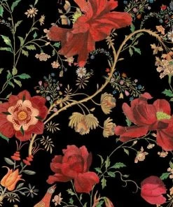 Mind The Gap Transsilvaniae Florilegium Dark Wallpaper Folk Couture