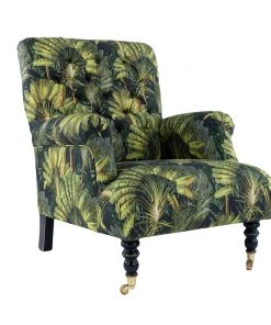 Mind The Gap MTG FURNITURE - HUDSON CHAIR - TRAVELLER'S PALM
