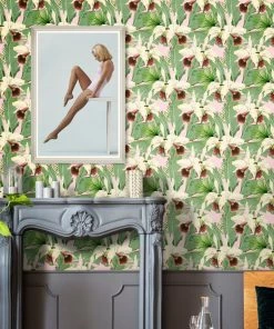 Mind The Gap Treasure Island Pink Wallpaper Memphis To Miami