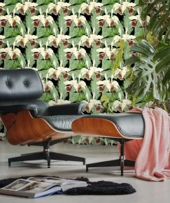 Mind The Gap Treasure Island Anthracite Wallpaper