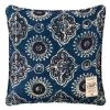 Mind The Gap Ajrak Linen Cushion