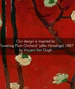 BN Van Gogh Wallpaper Flowering Plum Orchid Grey 14 BN Van Gogh Wallpaper Flowering Plum Orchid Grey