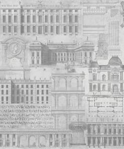 Mind The Gap Vitruvius Neutral Wallpaper