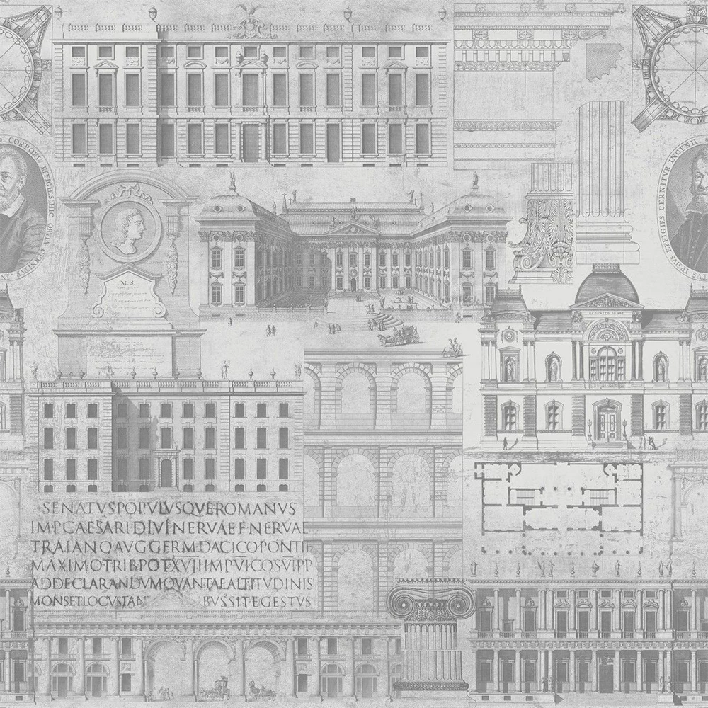 Mind The Gap Vitruvius Taupe Wallpaper Wallpaper & Paint 5 Mind The Gap Vitruvius Taupe Wallpaper Wallpaper & Paint