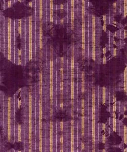 Mind The Gap Washed Shibori Indigo Wallpaper