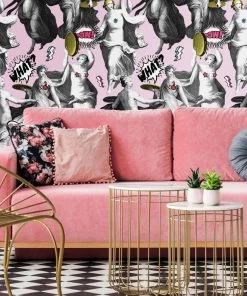 Mind The Gap The Retrograde Watch Out! Pink Wallpaper