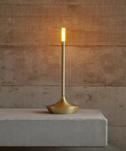 Graypants WICK CORDLESS LIGHT - Brushed Brass