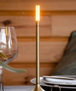 Graypants WICK CORDLESS LIGHT - Brushed Brass