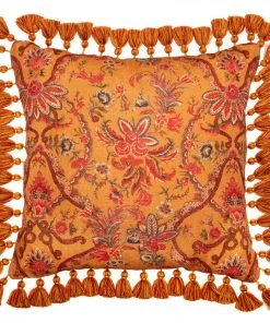 Mind The Gap New Woodstock Fringed Cushion