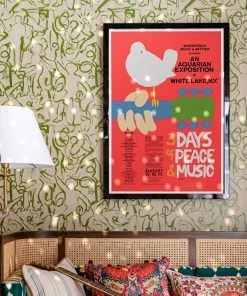 Mind The Gap Framed Art Woodstock '69 Poster 7 Mind The Gap Framed Art Woodstock '69 Poster