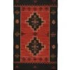 Mind The Gap Yadigari- Anatolia Red Wool Kilim Large Bohemian Dream